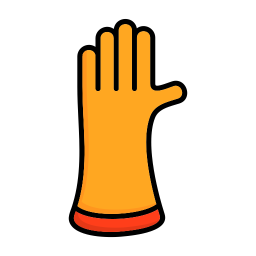 guante icono gratis