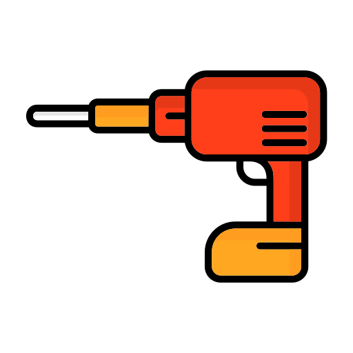 taladro eléctrico icono gratis