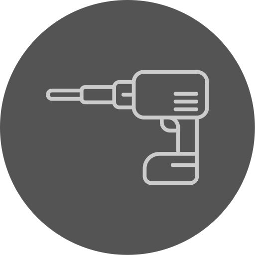 taladro eléctrico icono gratis