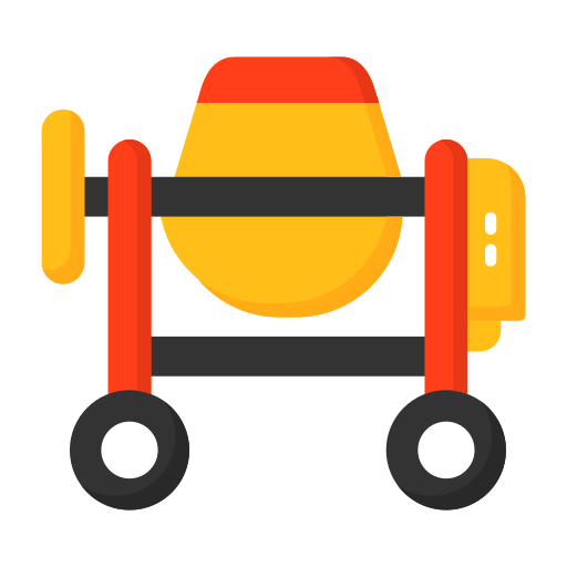 mezcladora de cemento icono gratis