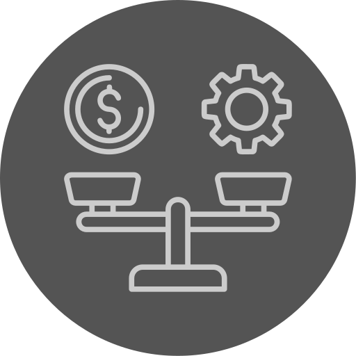 Scale free icon Scale free icon