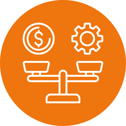 Scale free icon
