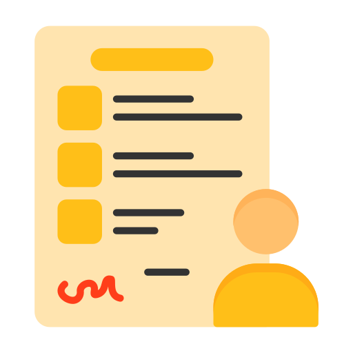 feria de empleo icono gratis