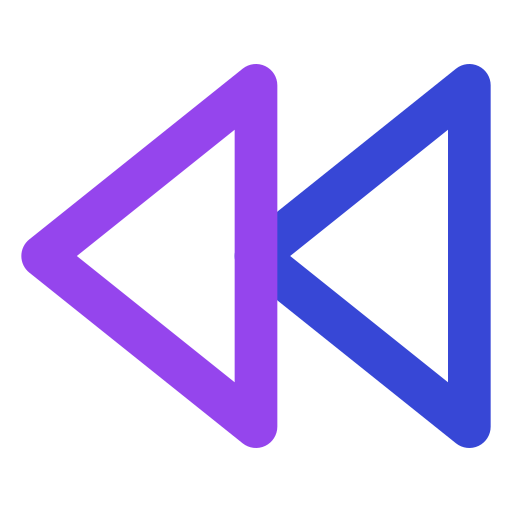 rebobinar icono gratis