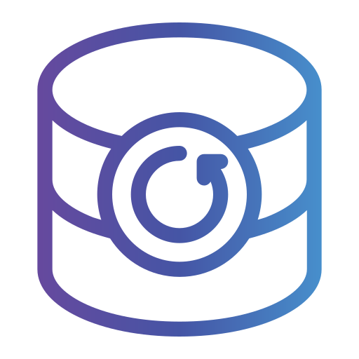 copia de seguridad de la base de datos icono gratis
