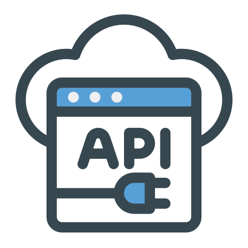 api de la nube icono gratis