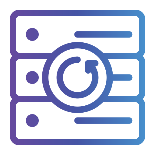 copia de seguridad del servidor icono gratis
