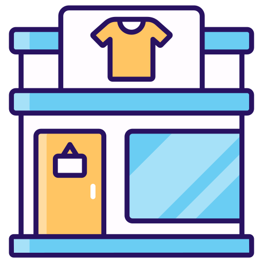 tienda de ropa icono gratis