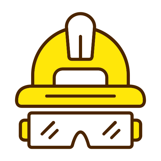 casco de trabajador icono gratis