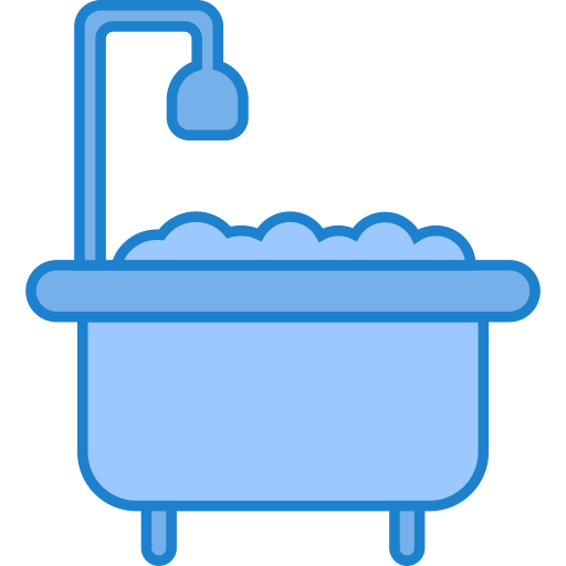 baignoire Icône gratuit baignoire Icône gratuit
