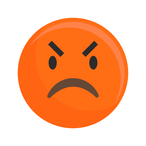 Angry free icon