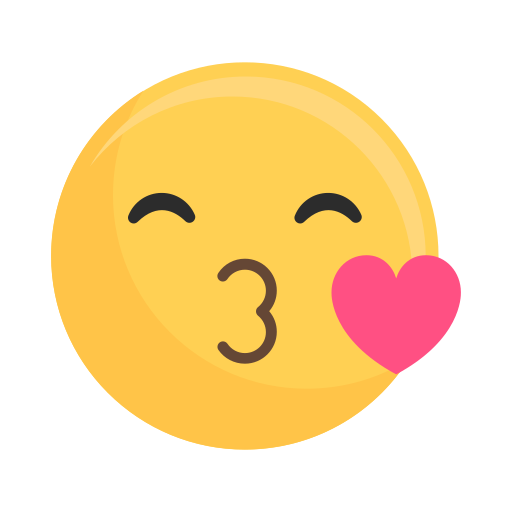 beso icono gratis