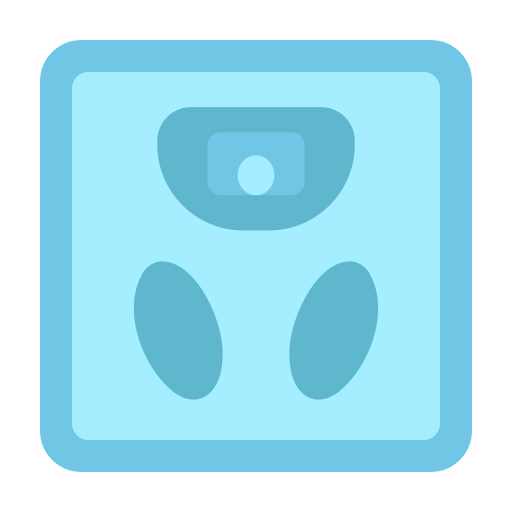 Weight scale free icon