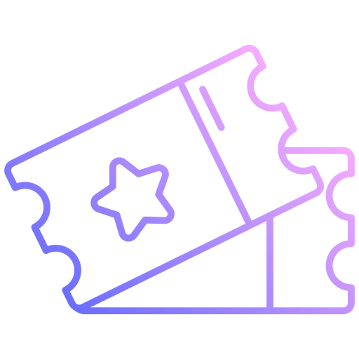 Ticket free icon