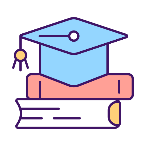 graduación icono gratis