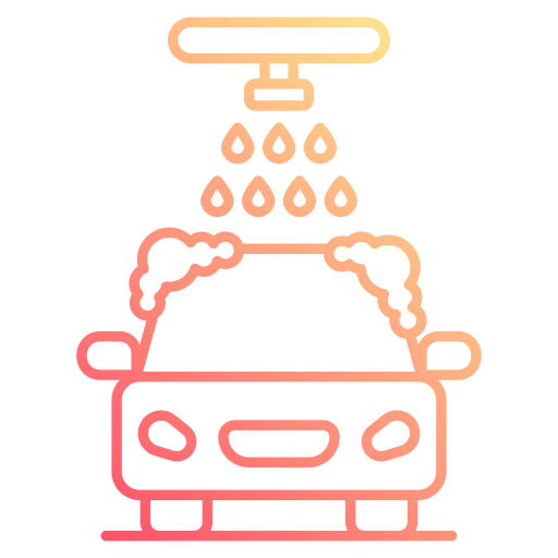 lavado de autos icono gratis