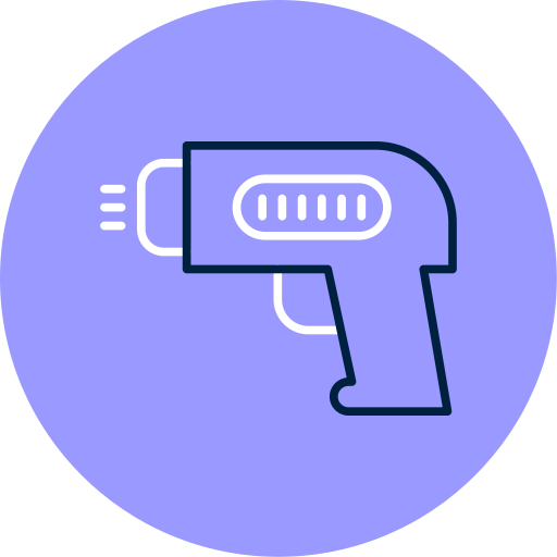 termo pistola icono gratis