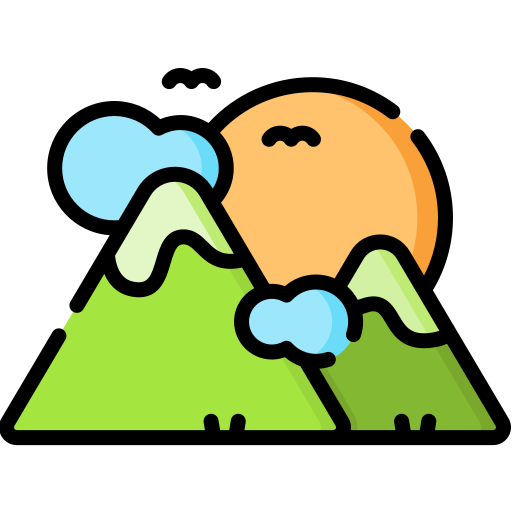 Mountain Special Lineal color icon