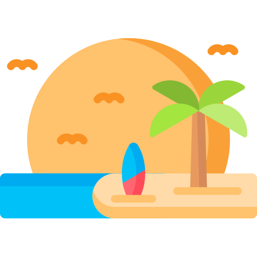 de praia grátis ícone