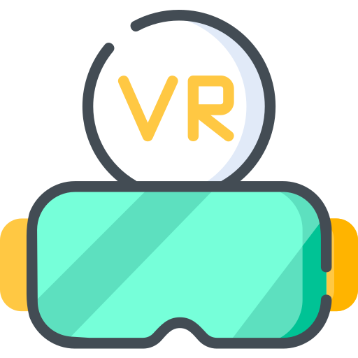 gafas de realidad virtual icono gratis