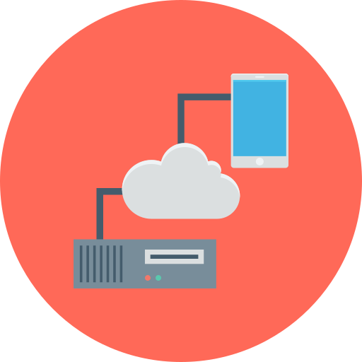 Network sharing free icon Network sharing free icon