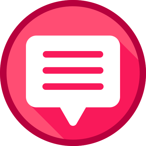 Chat bubble free icon