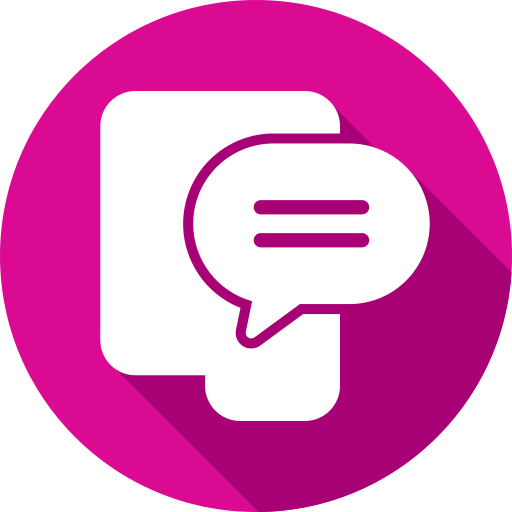 burbuja de chat icono gratis