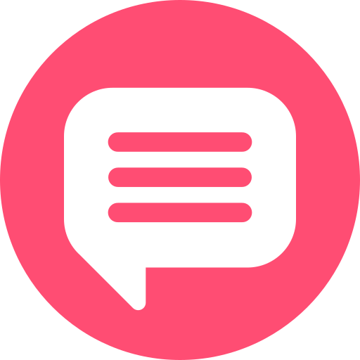 burbuja de chat icono gratis