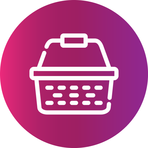 cesta de picnic icono gratis