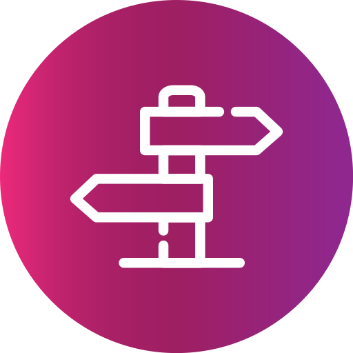 Road sign free icon