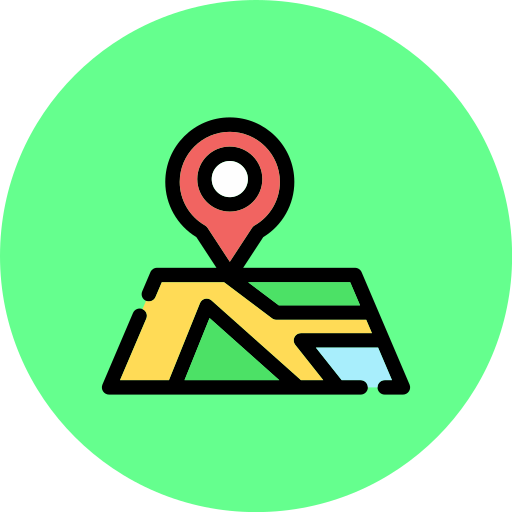 mapa icono gratis