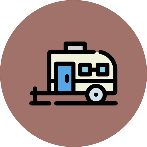 caravana icono gratis