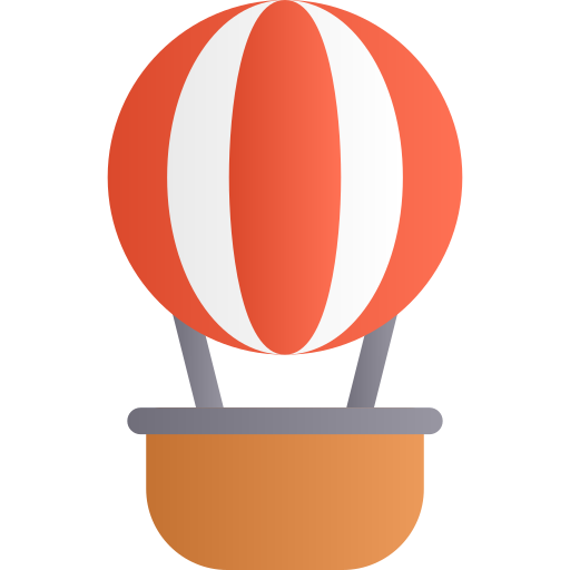 globo aerostático icono gratis