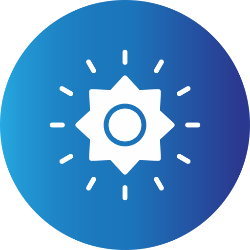 Sun free icon