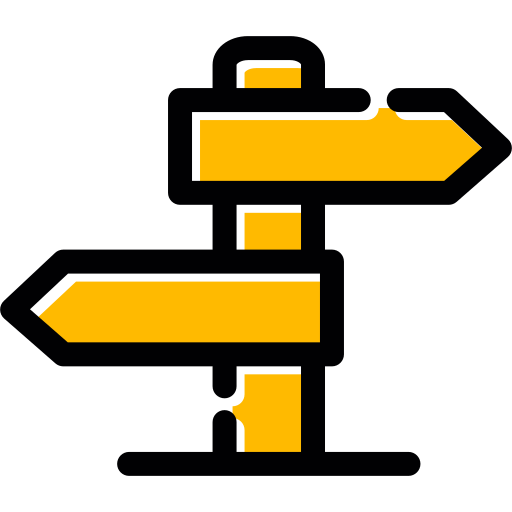 Road sign free icon