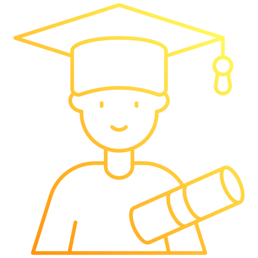 Graduated free icon Graduated free icon