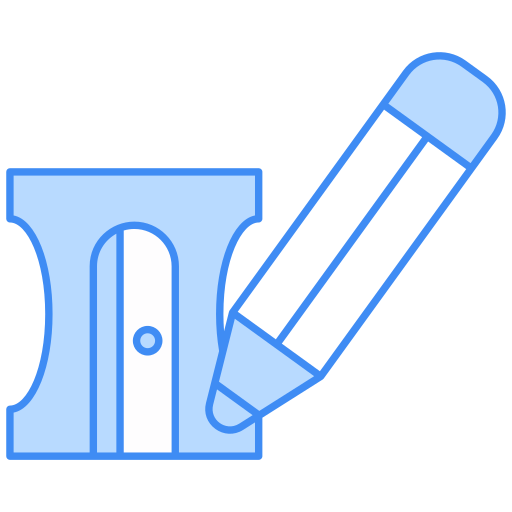 sacapuntas icono gratis