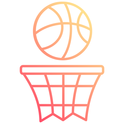jeu de basket-ball en ligne Icône gratuit