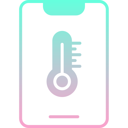 sensor de temperatura icono gratis