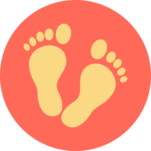Footprint free icon Footprint free icon
