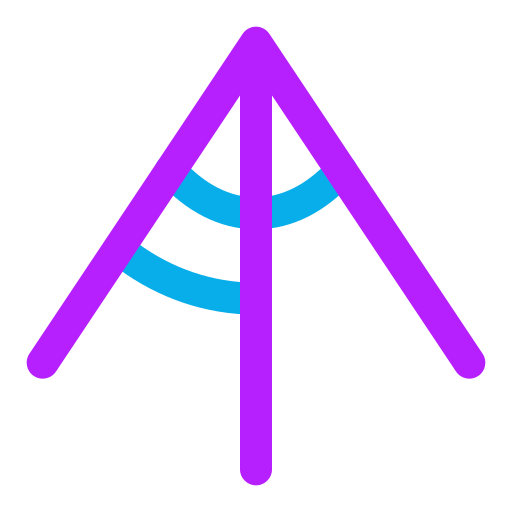 Ángulo icono gratis