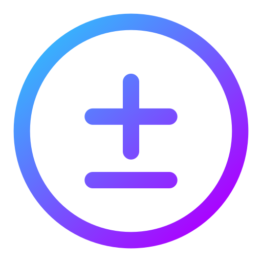 más menos icono gratis