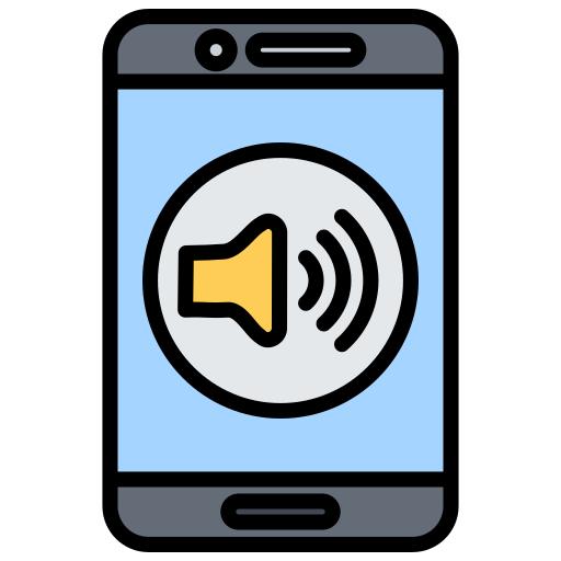 Phone speaker free icon