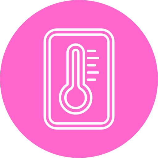 sensor de temperatura icono gratis