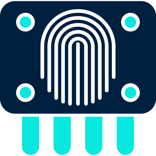 sensor táctil icono gratis