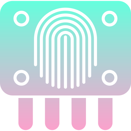 sensor táctil icono gratis