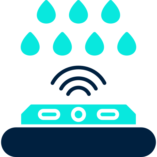 sensor de lluvia icono gratis