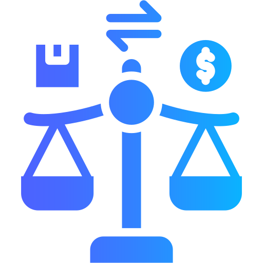 comercio justo icono gratis