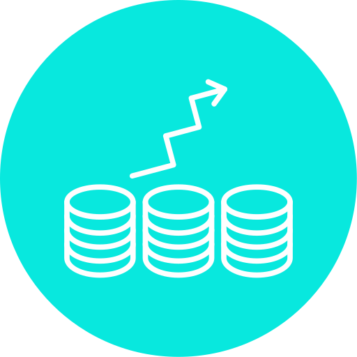 ganancia icono gratis