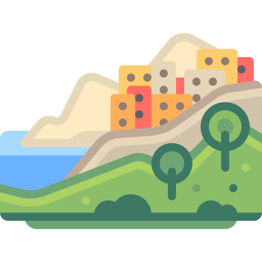 village Icône gratuit